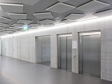 NUVOLA-M floated ceiling